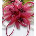 Scala Collezione Sinamay Fascinator Clip w/ Feathers